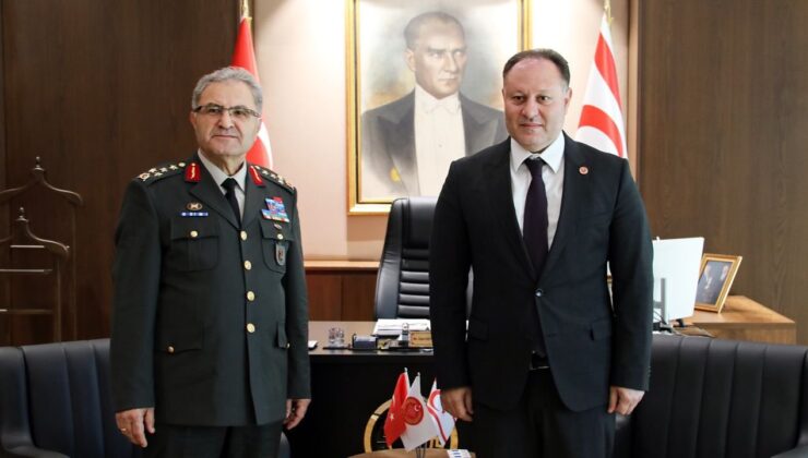 Öztürkler, Kara Kuvvetleri Komutanı Orgeneral Tokel'i kabul etti